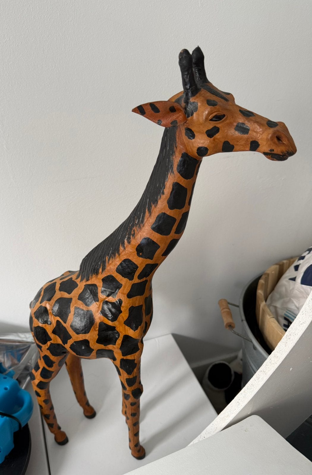 Beeld giraf, Ophalen, Zo goed als nieuw, Beeldje of Figuurtje