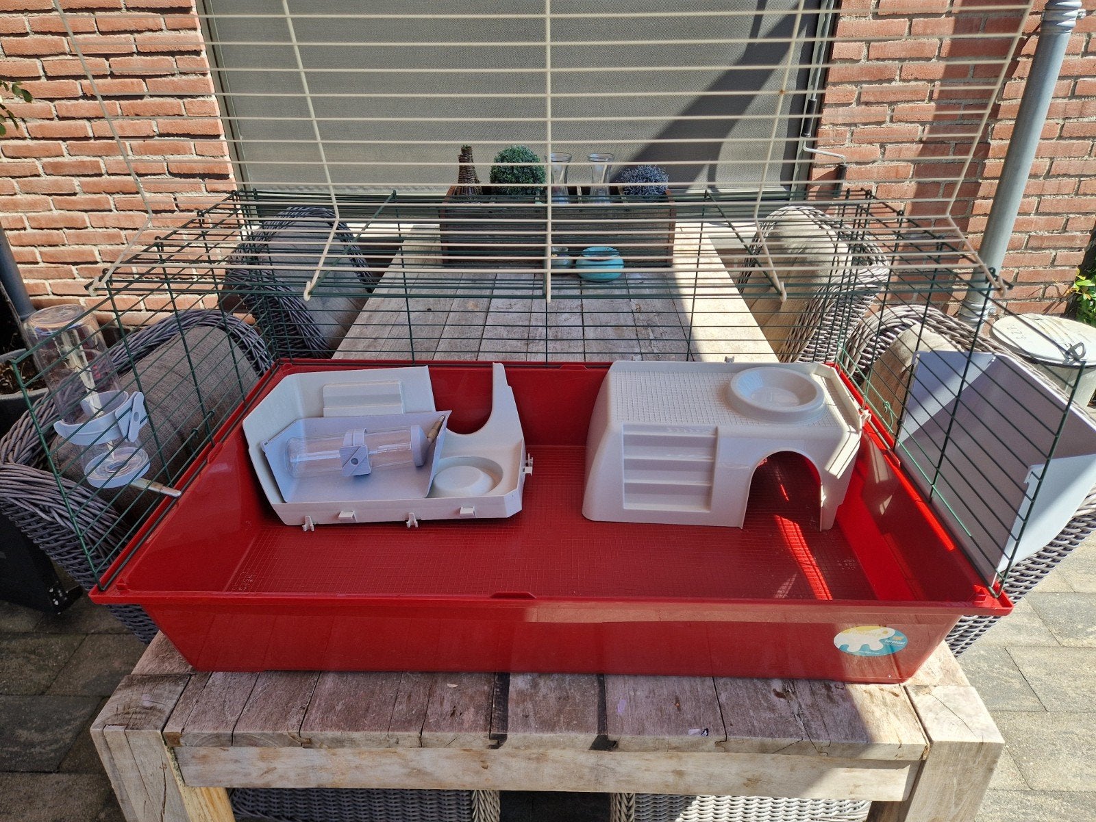 nette knaagdieren konijnen/cavia kooi., Dieren en Toebehoren, Ophalen, Gebruikt, Hok, Konijn