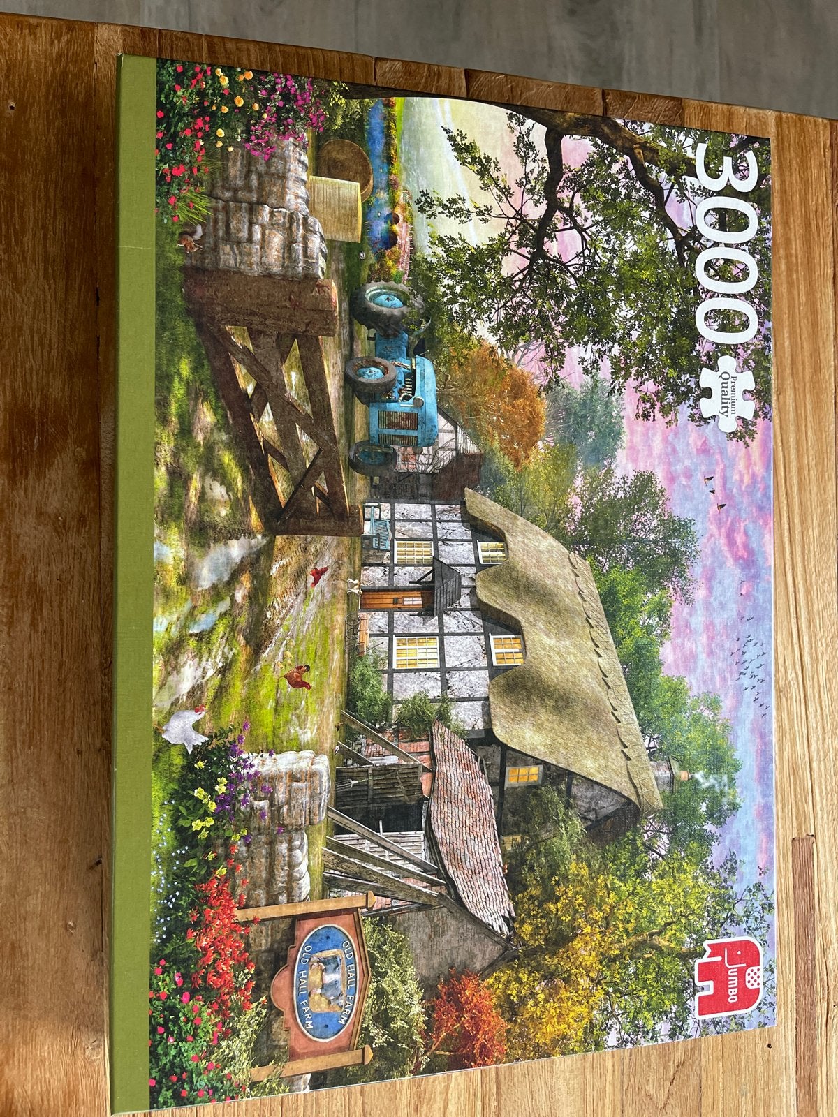 Jumbo Legpuzzel 3000 Stukjes - Old Hall Farm, Ophalen of Verzenden, Meer dan 1500 stukjes, Zo goed als nieuw, Legpuzzel