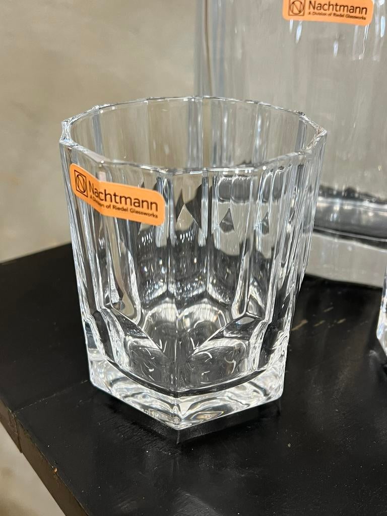 Prachtige Whiskey set kristal Nachtmann, Antiek en Kunst, Antiek | Glas en Kristal, Ophalen of Verzenden