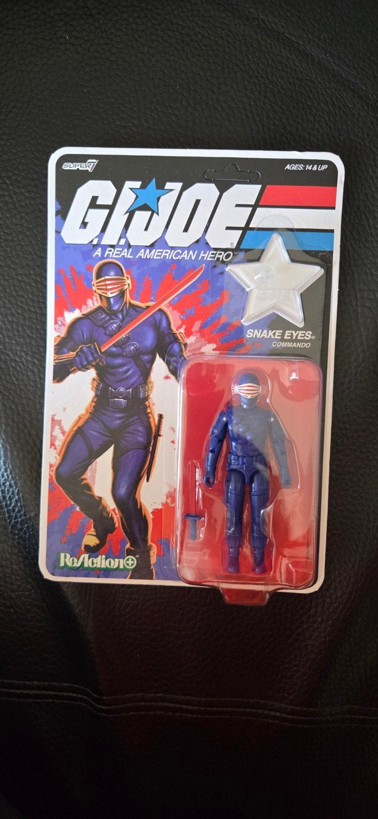 Gi joe gijoe Snake eyes reaction +, Verzamelen, Poppetjes en Figuurtjes, Ophalen of Verzenden, Nieuw