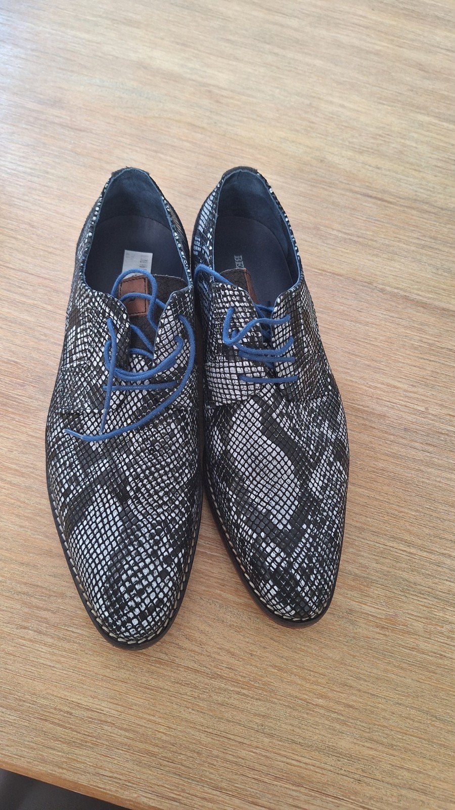 schoenen Berkelmans (Hugo schoenen) maat 45. zgan, Ophalen, Berkelmans, Blauw, Overige typen