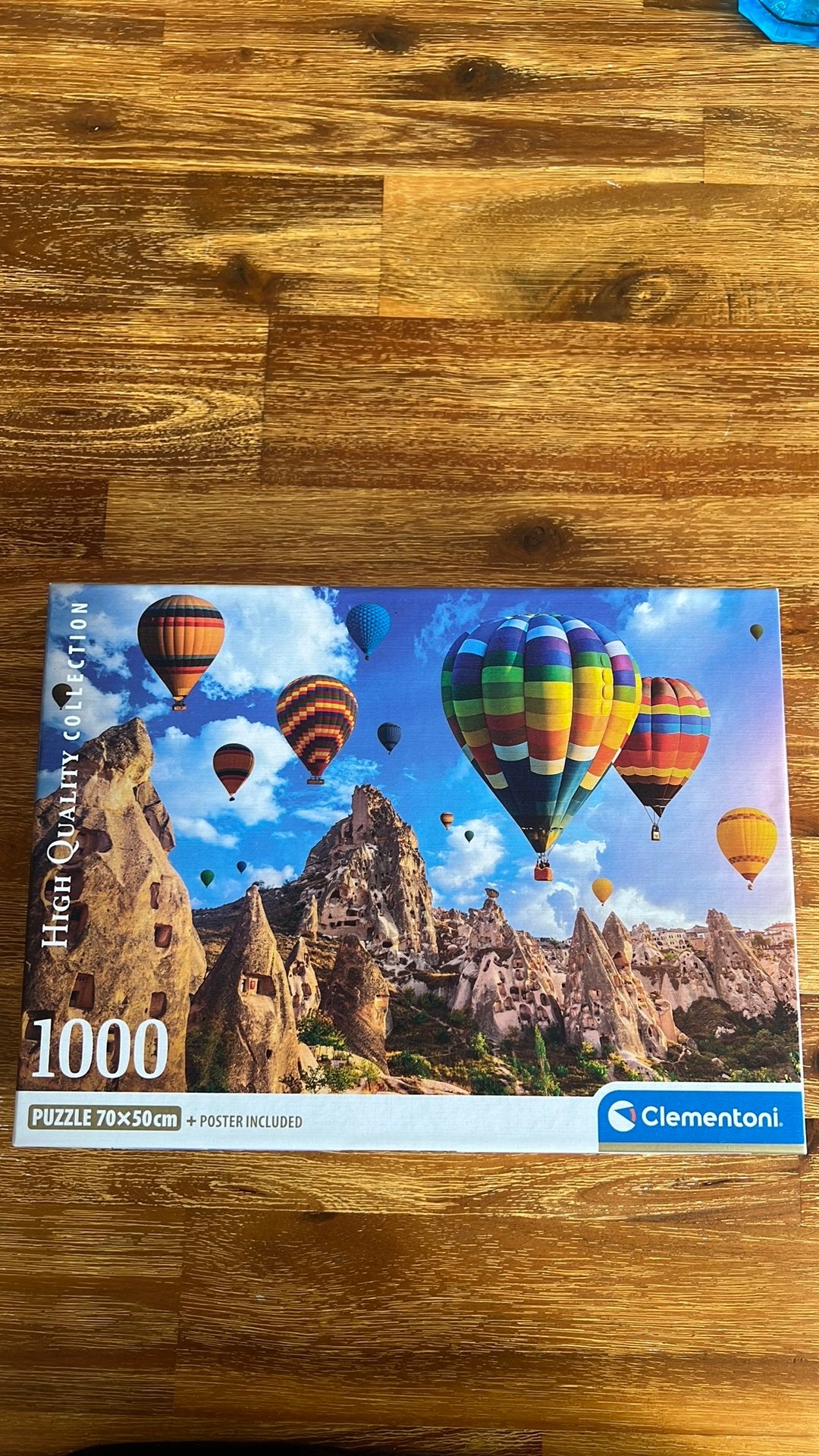 Puzzel 1000 stuks Clementoni Cappadocië landschap, Ophalen of Verzenden, 500 t/m 1500 stukjes, Zo goed als nieuw