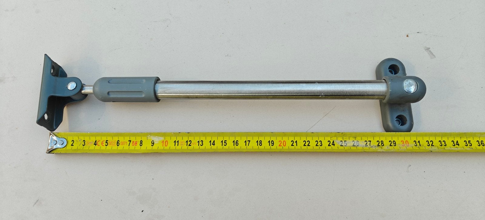 Gasveer voor kastdeur of klep - 30 cm, Ophalen of Verzenden, Zo goed als nieuw