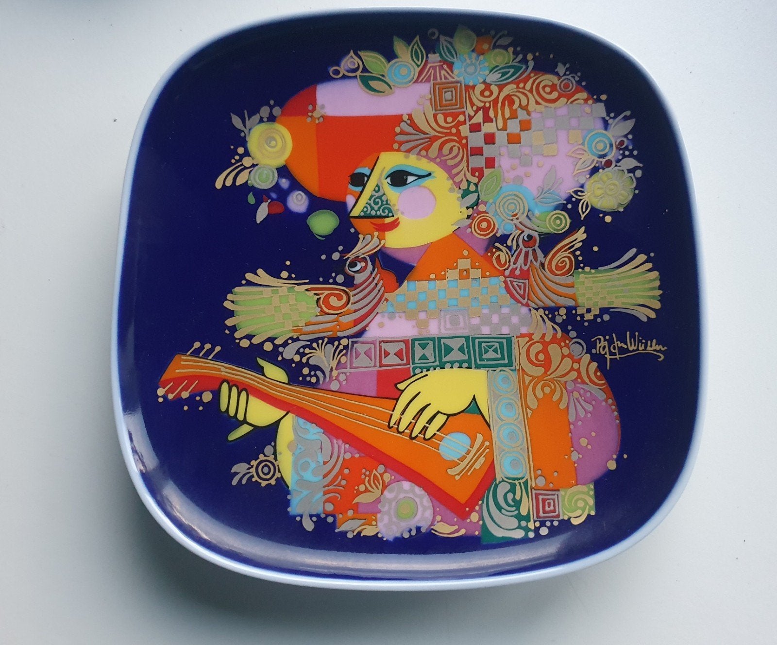 Vintage Rosenthal Studio-Linie wandbord - 1001 Nacht, Ophalen of Verzenden