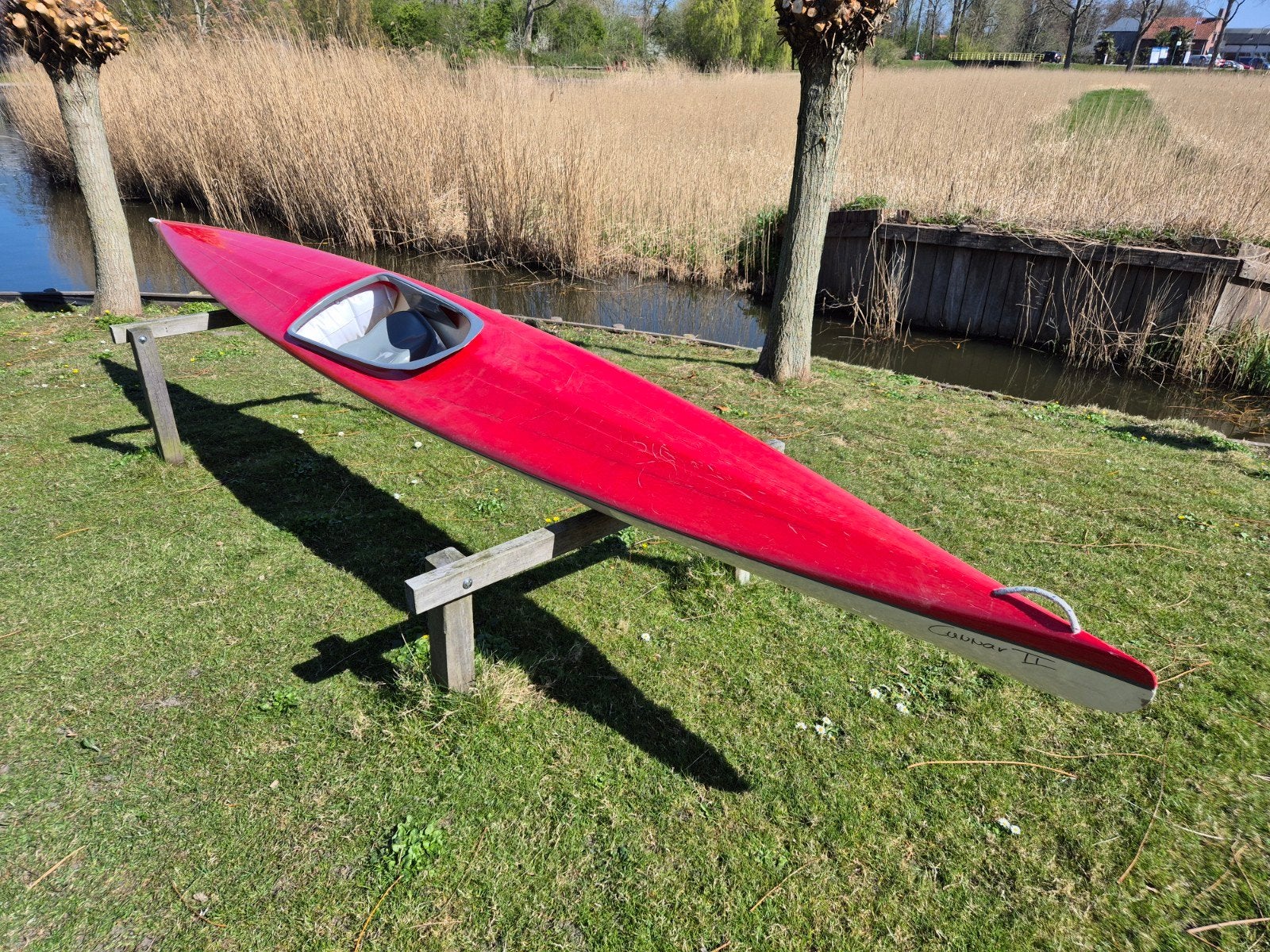 Rode SK Kano, Watersport en Boten, Ophalen, Zo goed als nieuw, Eén persoon, Kajak