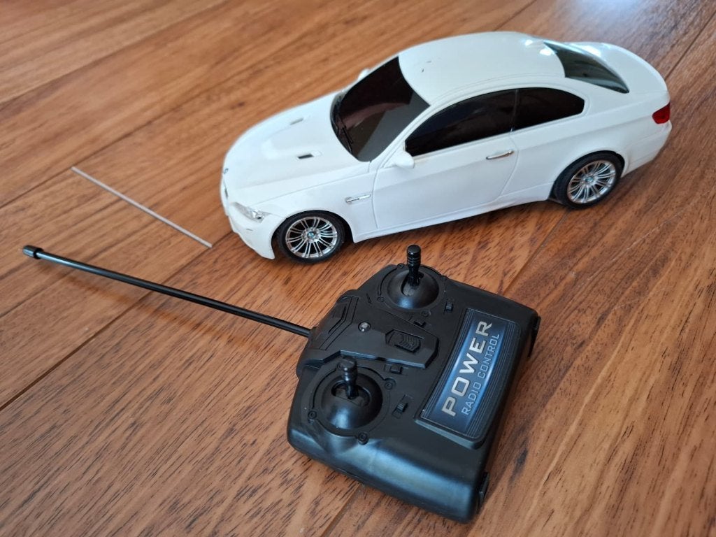 Bestuurbare BMW M3 - goed werkend, Ophalen of Verzenden, Zo goed als nieuw, Afstandsbediening
