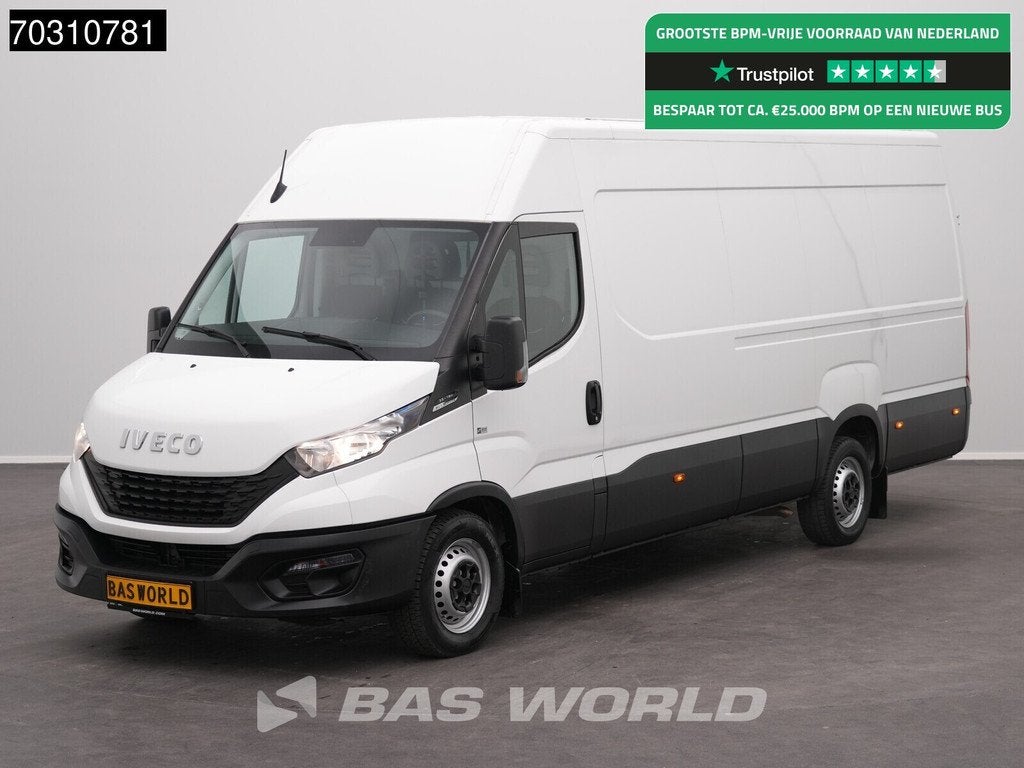 Iveco Daily 35S16 Automaat 160PK L3H2 Airco Camera Parkeerse, Auto's, Automaat, Stof, Gebruikt, Euro 6