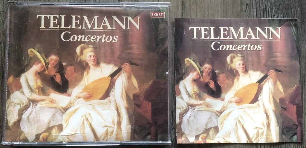 TELEMANN - CONCERTOS - 3 CD'S, Ophalen of Verzenden, Barok, Zo goed als nieuw, Orkest of Ballet