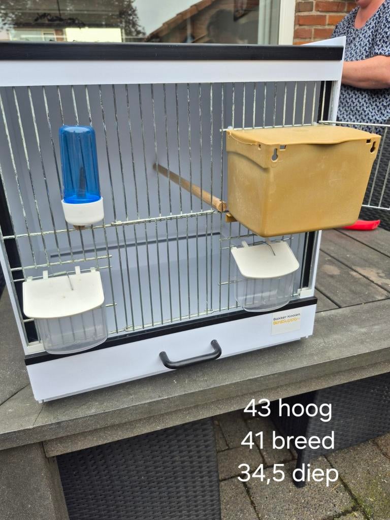 Bakker kweekkooi, Dieren en Toebehoren, Vogels | Hokken en Kooien, Ophalen, Zo goed als nieuw, Kunststof, Broedkooi of Kweekkooi