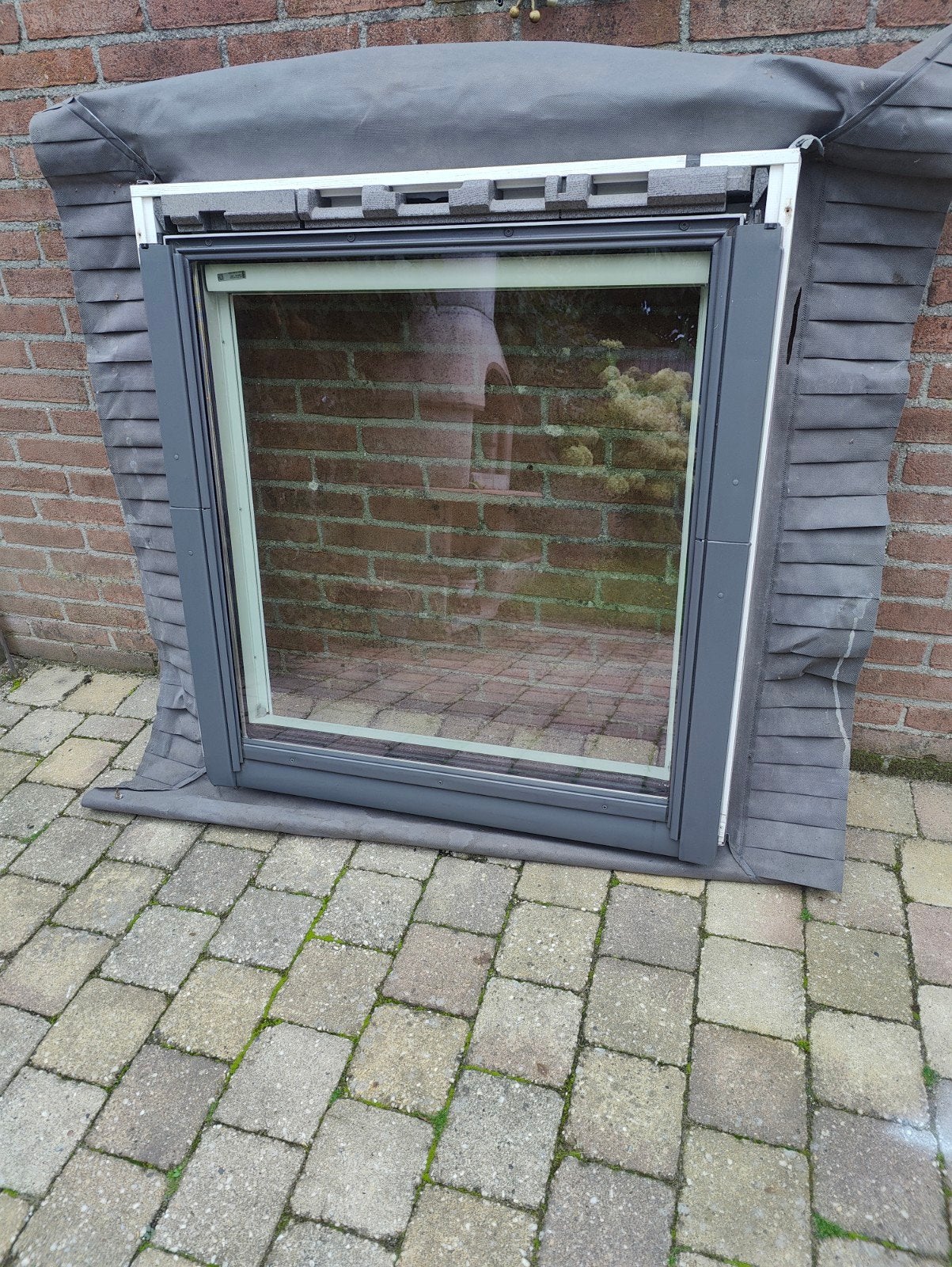 Velux GGL PK04 Dakraam inclusief gootstukken, Doe-het-zelf en Verbouw, Ophalen, Gebruikt, 80 tot 120 cm, 80 tot 120 cm