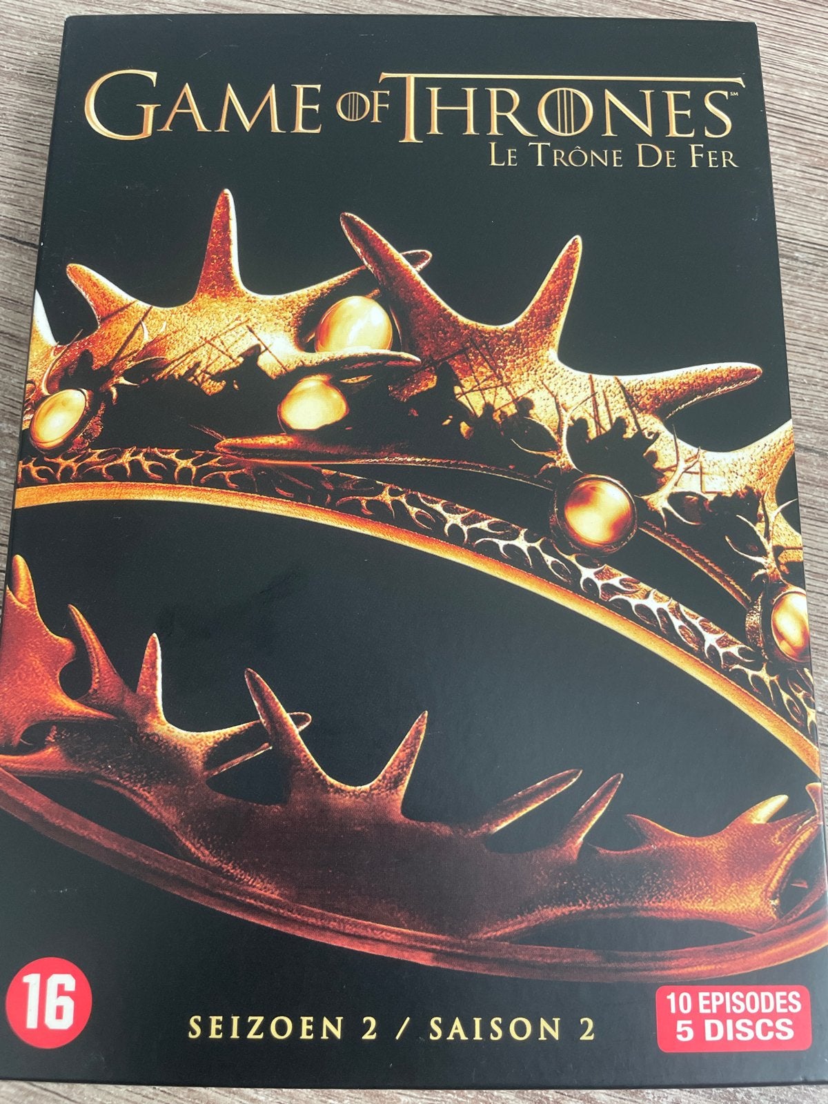 Game of Thrones Seizoen 2- Le Trône De Fer, Engels, Vanaf 16 jaar, Nederlands, Science Fiction en Fantasy