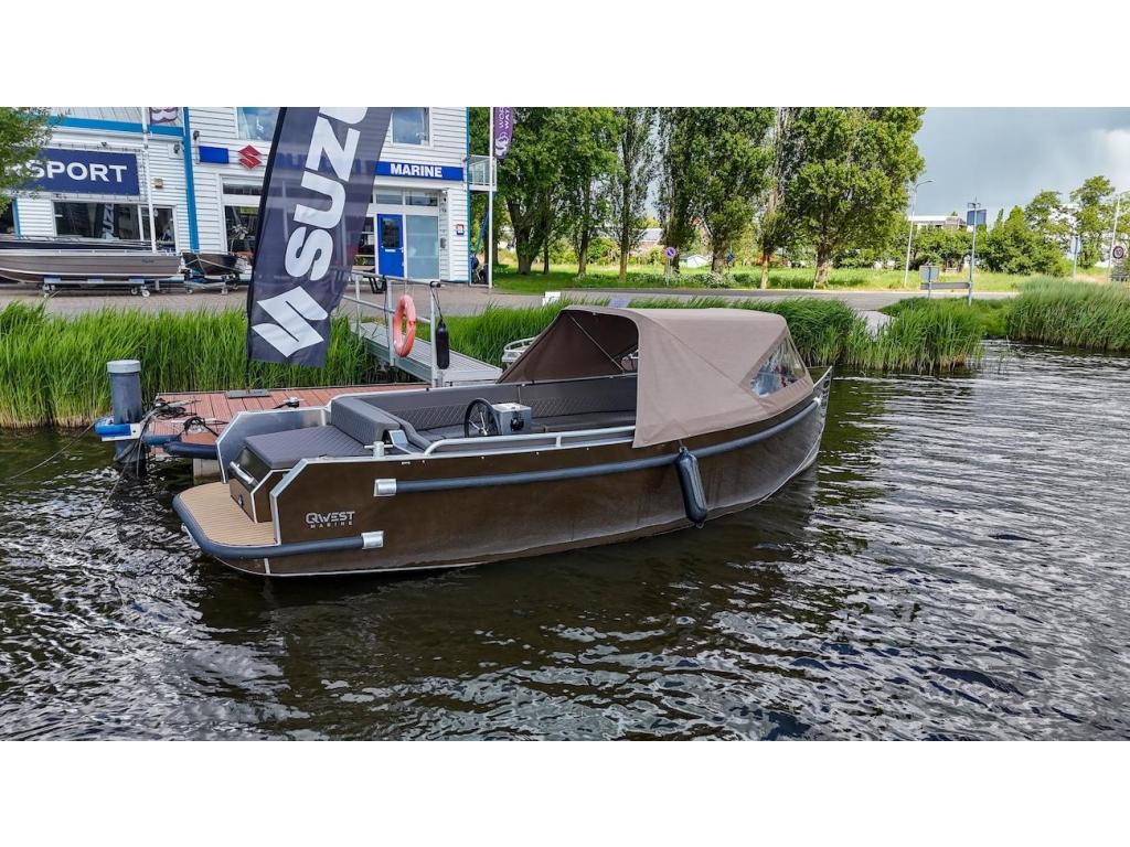 Qwest S580 Electrisch, Watersport en Boten, Sloepen, Nieuw, Elektrisch, Aluminium, Buitenboordmotor