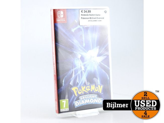 Nintendo Switch Game: Pokemon Brilliant Diamond