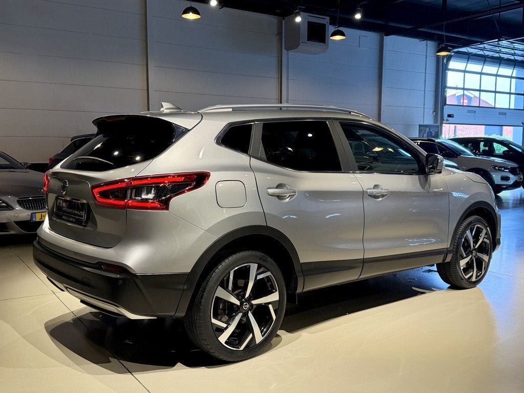 Nissan QASHQAI 1.2 Tekna Panodak|LED|Navi|Keyles|360Camera G, Voorwielaandrijving, Gebruikt, 4 cilinders, Met garantie (alle)
