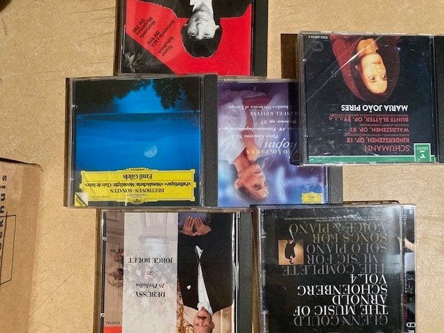 Collectie klassieke pianomuziek (80 cd's), Gebruikt, Boxset, Overige componisten, Ophalen of Verzenden