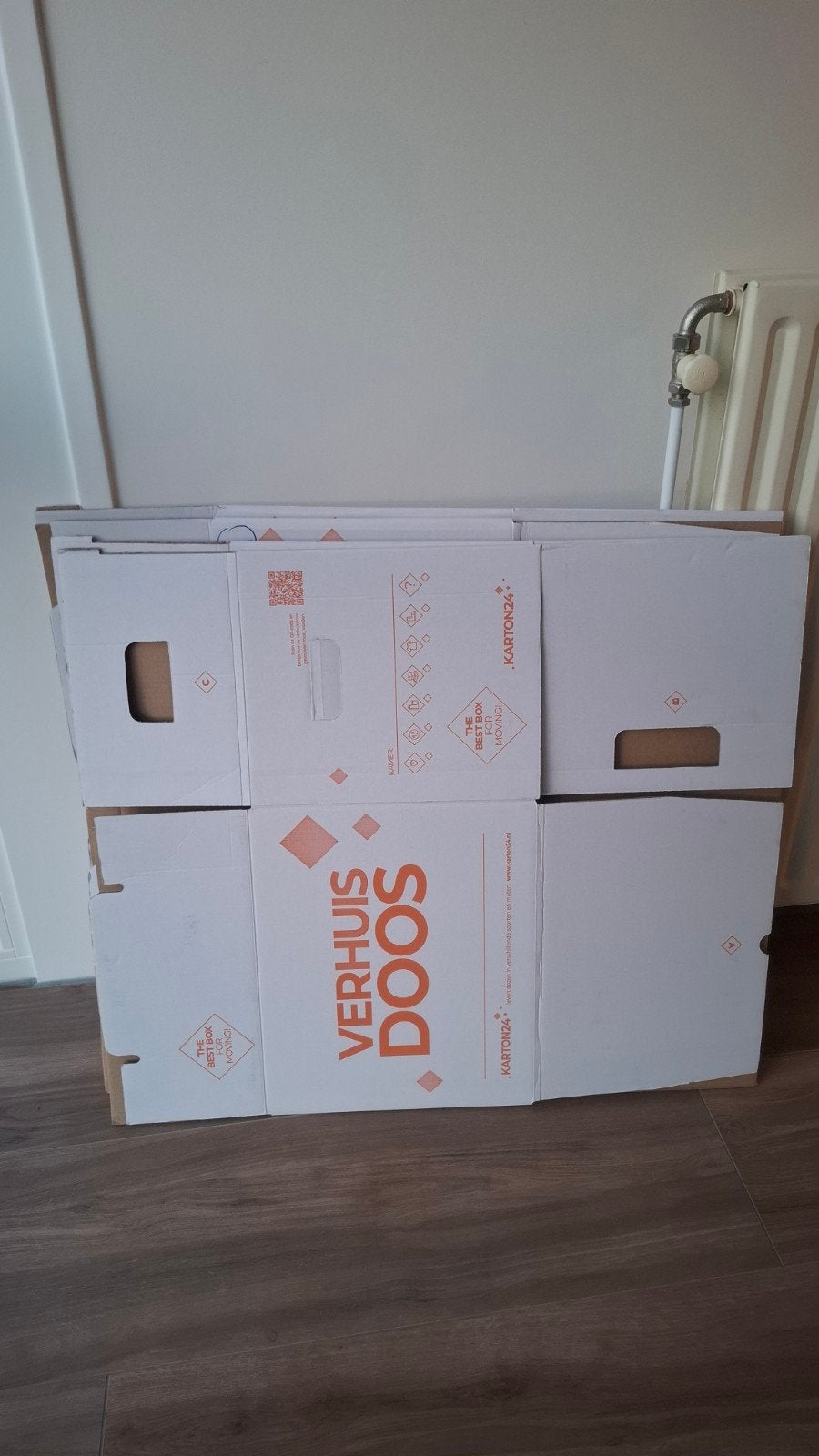 10 Verhuisdozen te koop, Ophalen, 40 tot 60 cm, 50 tot 75 cm, 35 tot 50 cm