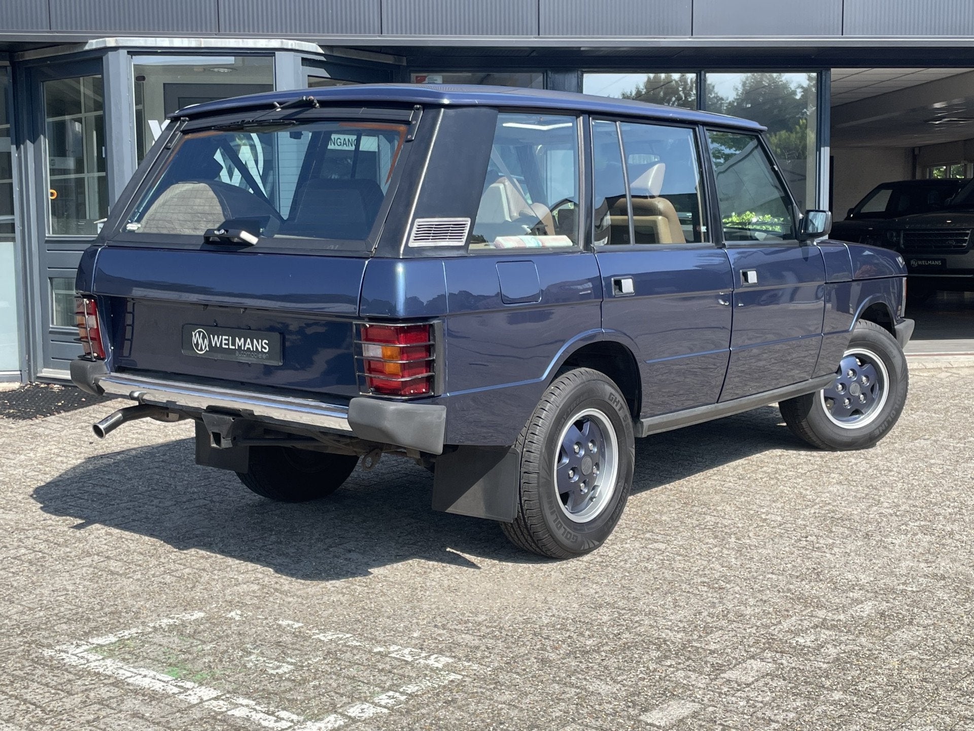 Land Rover Range Rover 4.2 V8i Vogue LSE (bj 1993), Auto's, Automaat, Blauw, Leder, Vierwielaandrijving