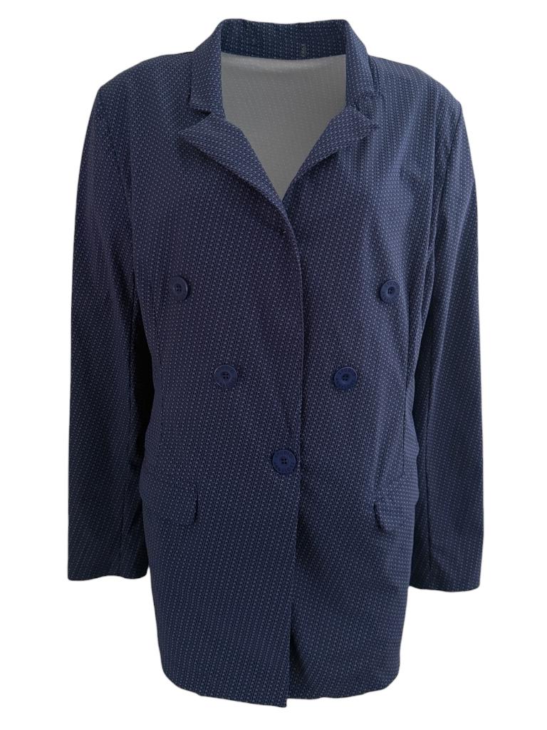Studio Anneloes blazer XL, Blauw, Maat 46/48 (XL) of groter, Ophalen of Verzenden, Zo goed als nieuw