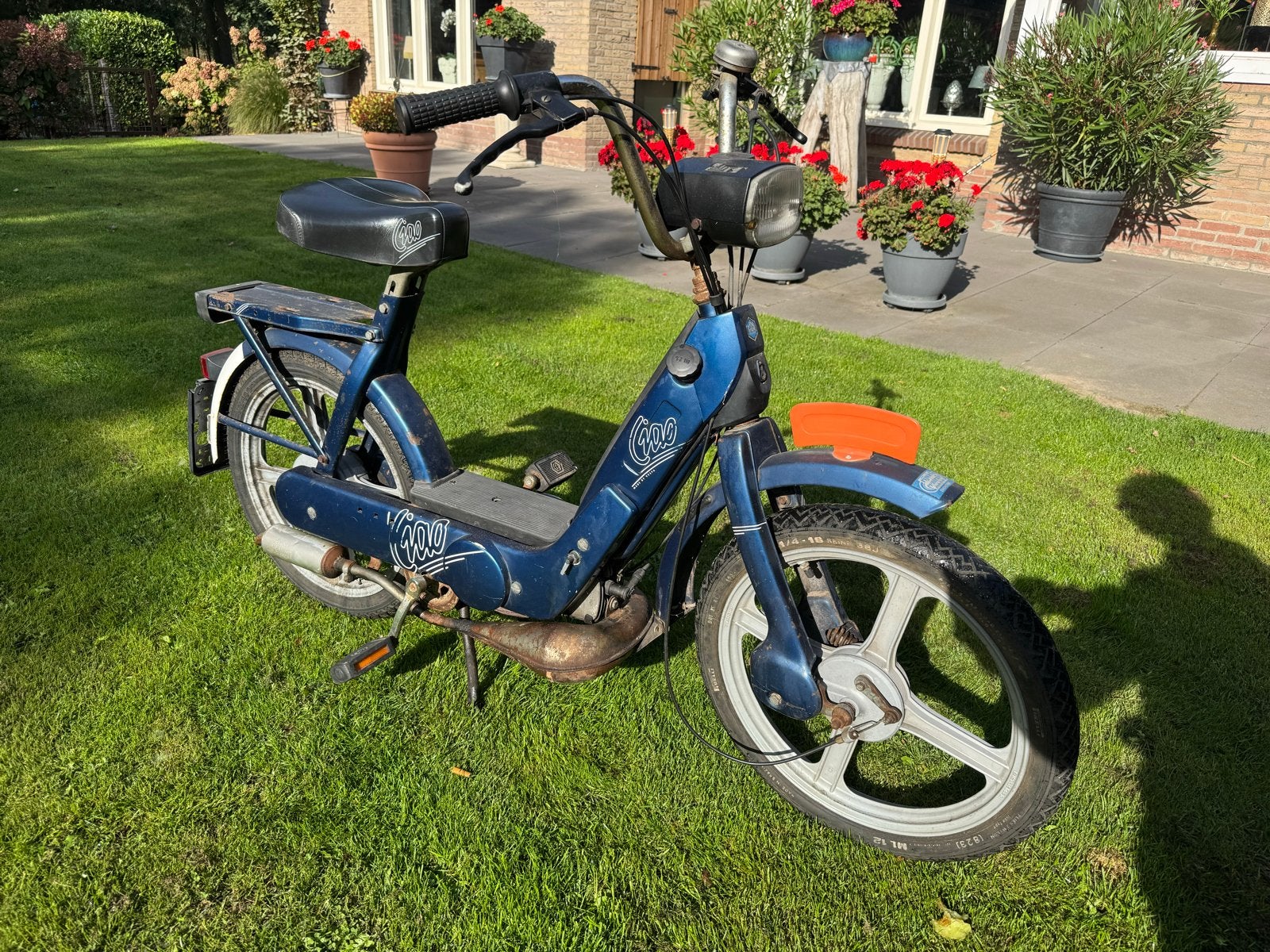 Vespa Ciao met kenteken - bromfiets, Fietsen en Brommers, Ophalen, Gebruikt, Ciao