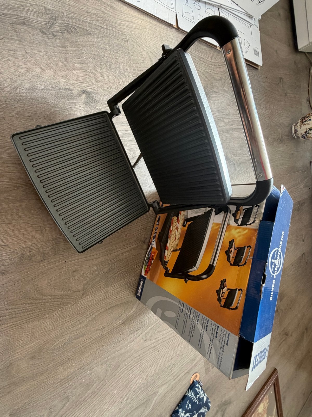 Princess Silver Panini Toaster, Ophalen, Zo goed als nieuw