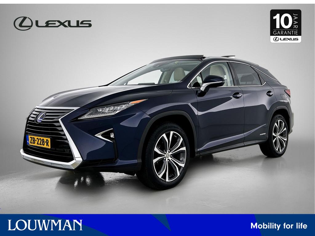 Lexus RX 450h AWD Luxury Line | NL dealeronderhouden |, Auto's, Lexus, Automaat, 12 maanden, Gebruikt, Leder