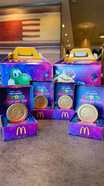 McDonald's Super Mario Galaxy munten voor mijn nichtje!, Ophalen, Nieuw