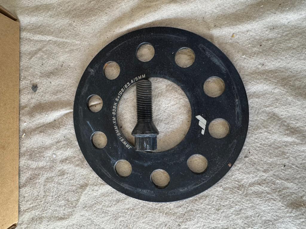 Spacers 5mm 5x108 63,4 Black 4x inclusief bouten volvo ford, Ophalen of Verzenden, Nieuw, Volvo