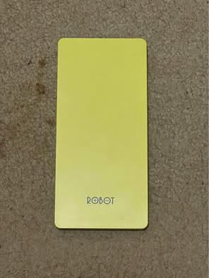 Robot 9000mah Pocket Portable Dual USB Power Bank, Telecommunicatie, Powerbanks, Ophalen of Verzenden, Zo goed als nieuw