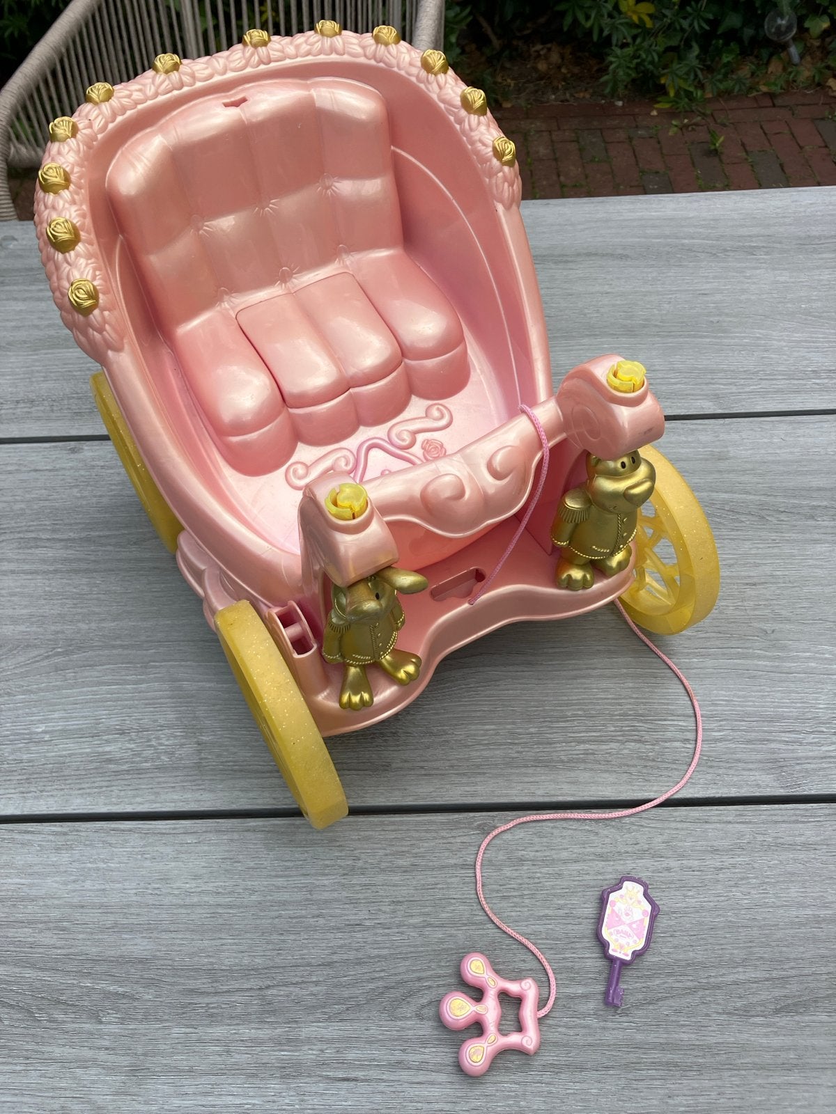 BABY born Prinsessenkoets met Licht en Geluid, Kinderen en Baby's, Ophalen of Verzenden, Gebruikt