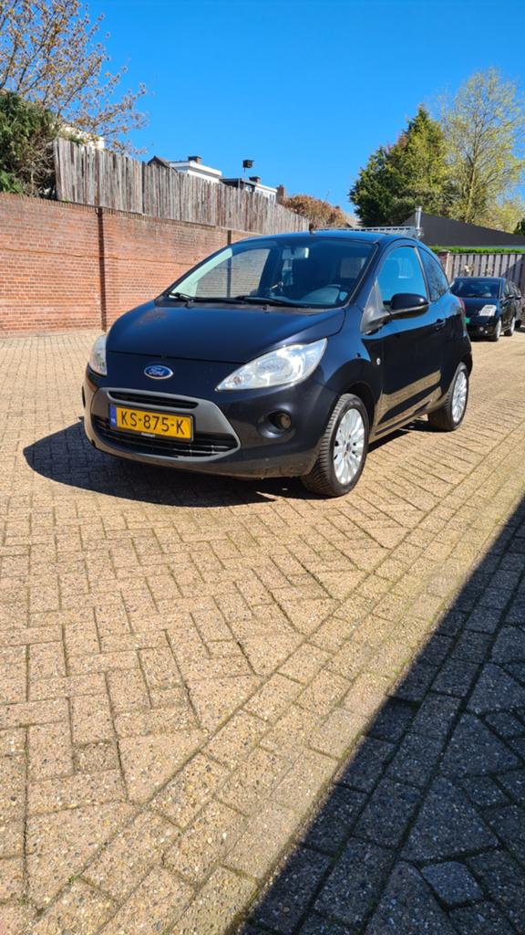 Ford Ka 1.2 Titanium 2009 Zwart, Auto's, Ford, Bedrijf, Ka, Benzine, B, Hatchback, Handgeschakeld, Geïmporteerd, Zwart, Overige kleuren