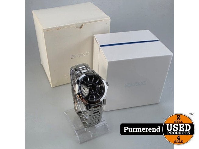 Seiko SRG001P1 Premier Kinetic Direct Drive Horloge Automaat, Seiko, Zo goed als nieuw, Support@seiko.com, 5-11, Akasaka 2-chome
Minato-ku, Tokyo 107-0052
Japan