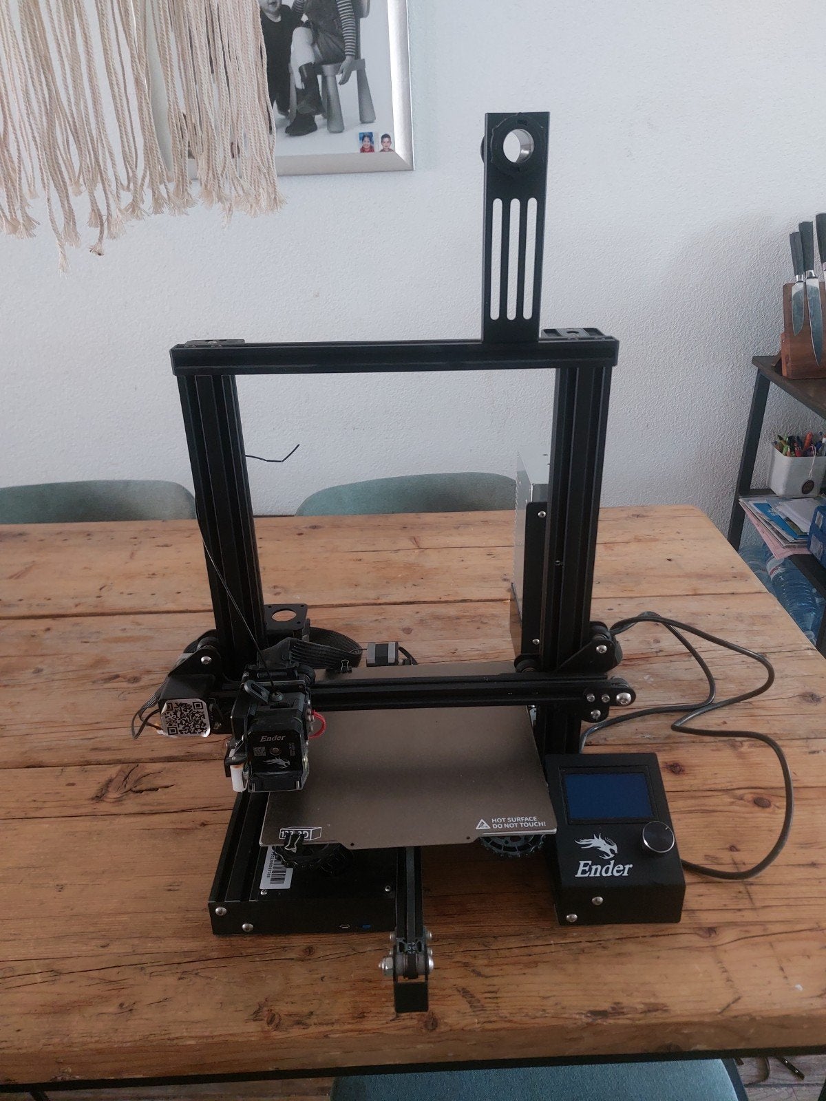 Creality Ender 3 V2 3D-printer - Zo goed als nieuw, Ophalen, Zo goed als nieuw, Filament, Creality