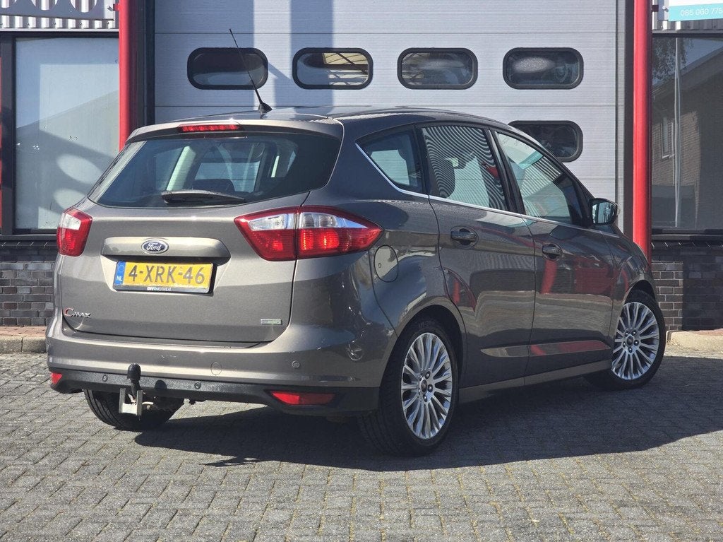 Ford C-Max 1.0 Edition Plus Navi/Clima/Cruise/Trekhaak/PDC, Voorwielaandrijving, Euro 5, Gebruikt, Zwart
