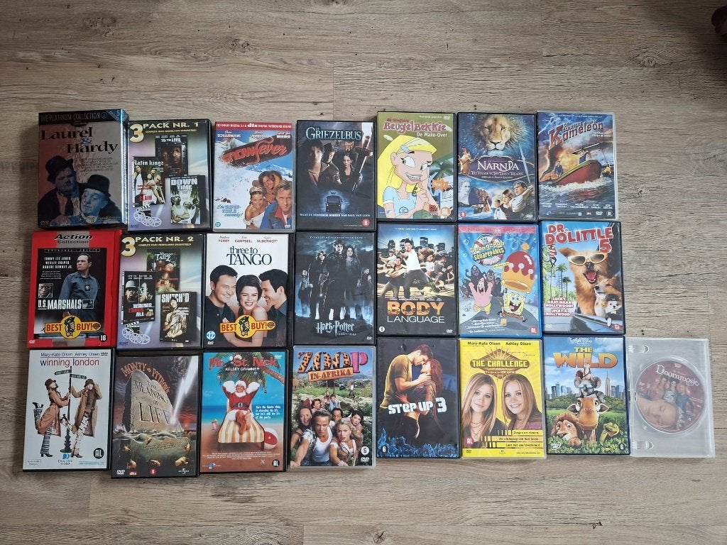 Dvd's, Alle leeftijden, Ophalen, Zo goed als nieuw