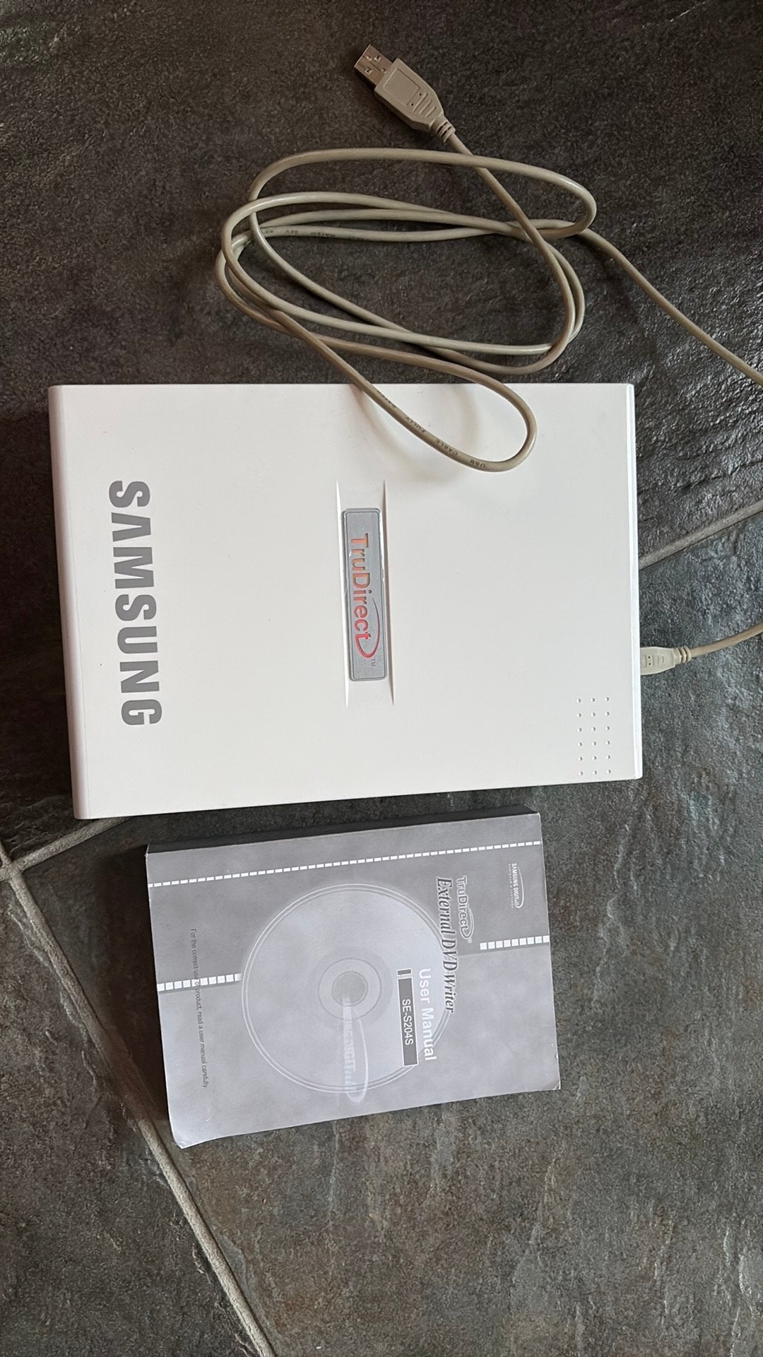Externe cd/dvd brander Samsung, Ophalen, Zo goed als nieuw