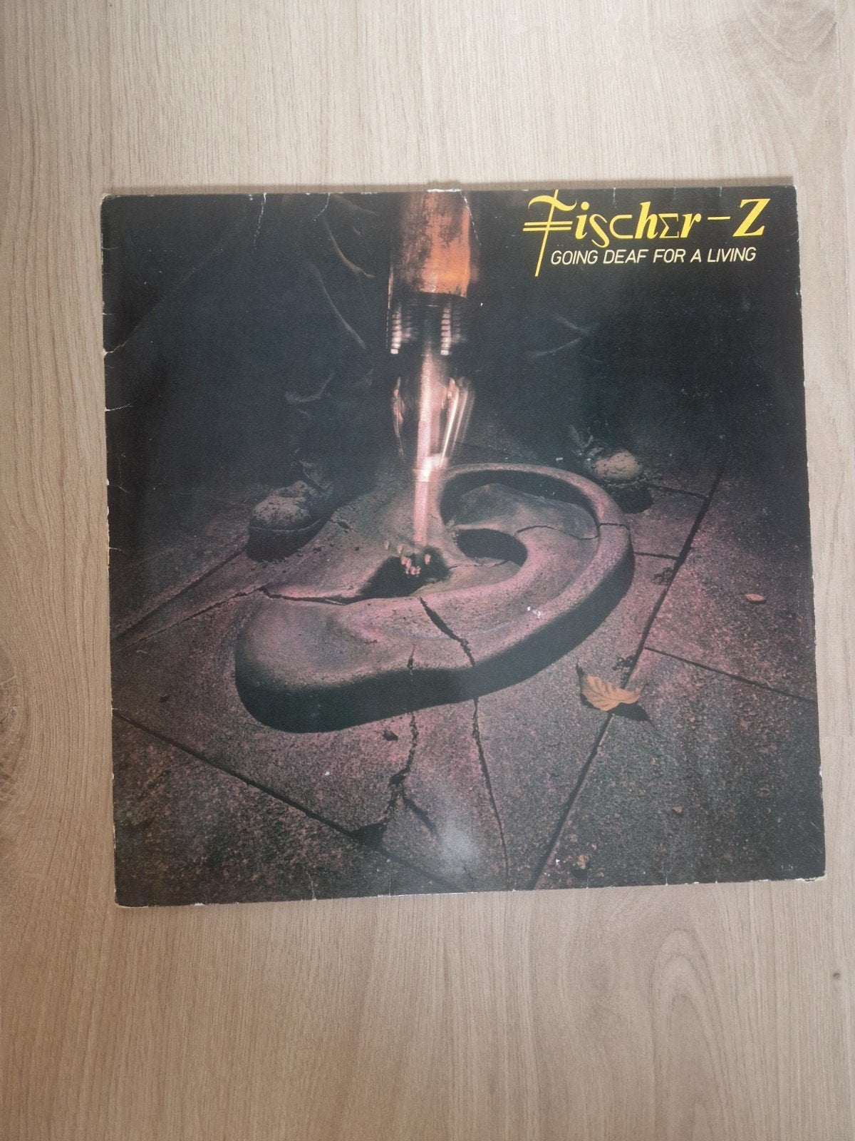 Fischer-Z - Going Deaf For A Living LP (1980), LP, Gebruikt, Pop, Ophalen of Verzenden
