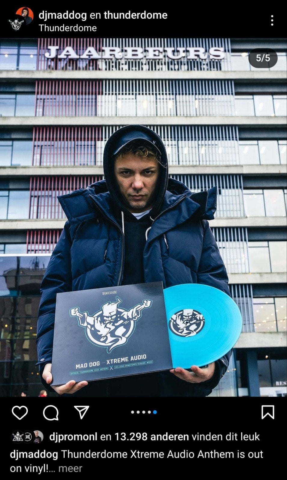 DJ Mad Dog - thunderdome vinyl, Cd's en Dvd's, Ophalen of Verzenden, Nieuw in verpakking, 12 inch
