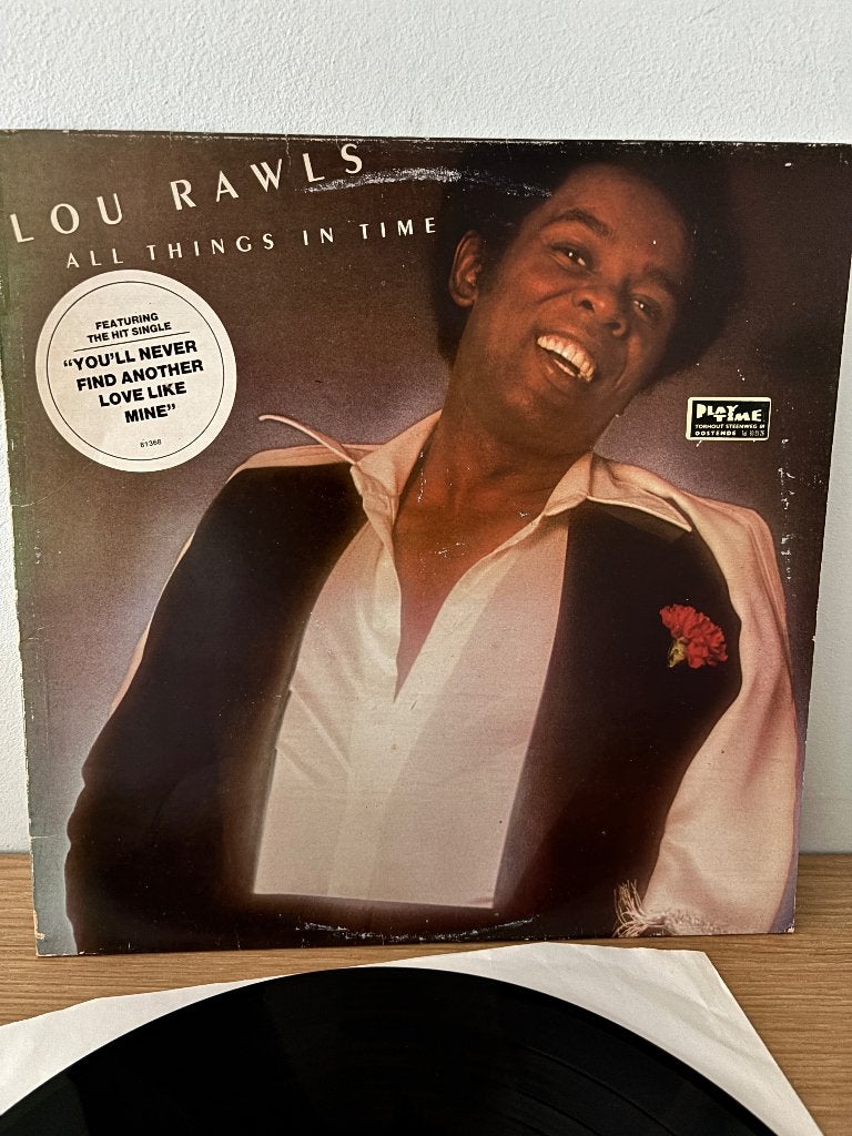 LP - Lou Rawls - all things in time, LP, Gebruikt, Funk, Ophalen of Verzenden
