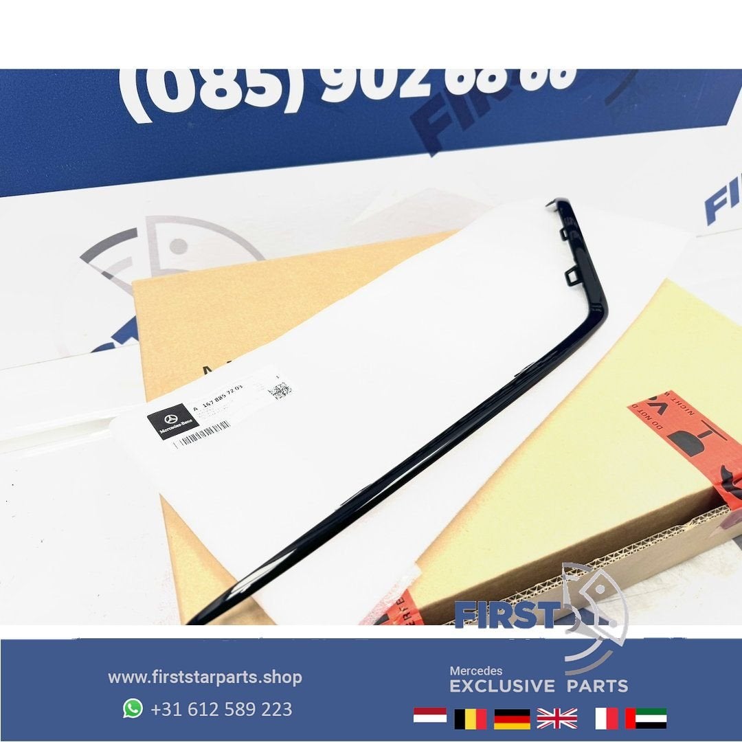 W167 V167 C167 GLE AMG VOORBUMPER SIERLIJST A1678857203 orig, Gebruikt, -, Ophalen of Verzenden, -