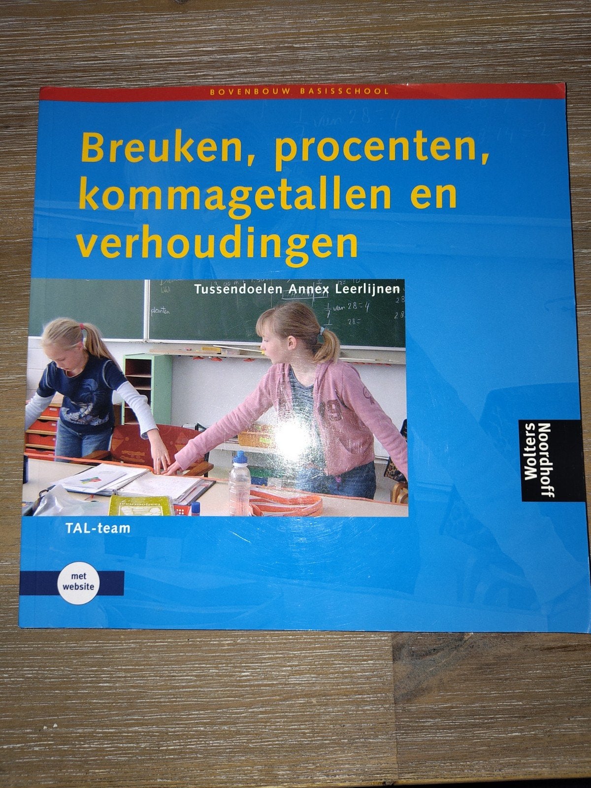 Breuken, procenten, kommagetallen en verhoudingen, Boeken, Wiskunde A, Ophalen of Verzenden, Zo goed als nieuw, TAL-team
