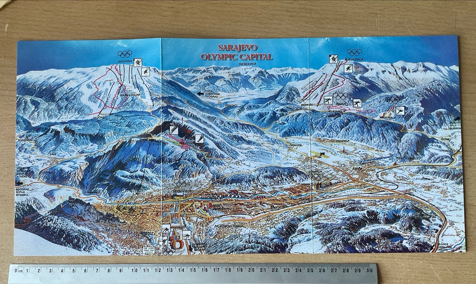 Sarajevo Olympische Hoofdstad - Winterspelen 1984, Ophalen of Verzenden, 1980 tot heden, Ongelopen, Overig Europa