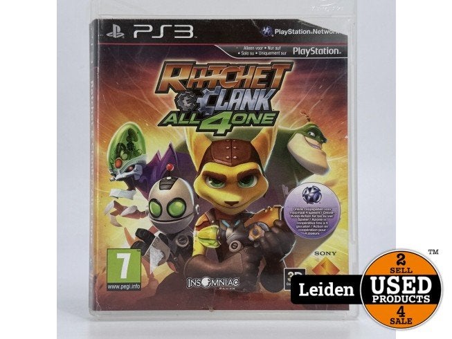 Ratchet & Clank All 4 One | Playstation 3, Sony, Gebruikt, Support@sony.com, 1-7-1 Konan, Minato-ku
Tokyo 108-0075
Japan