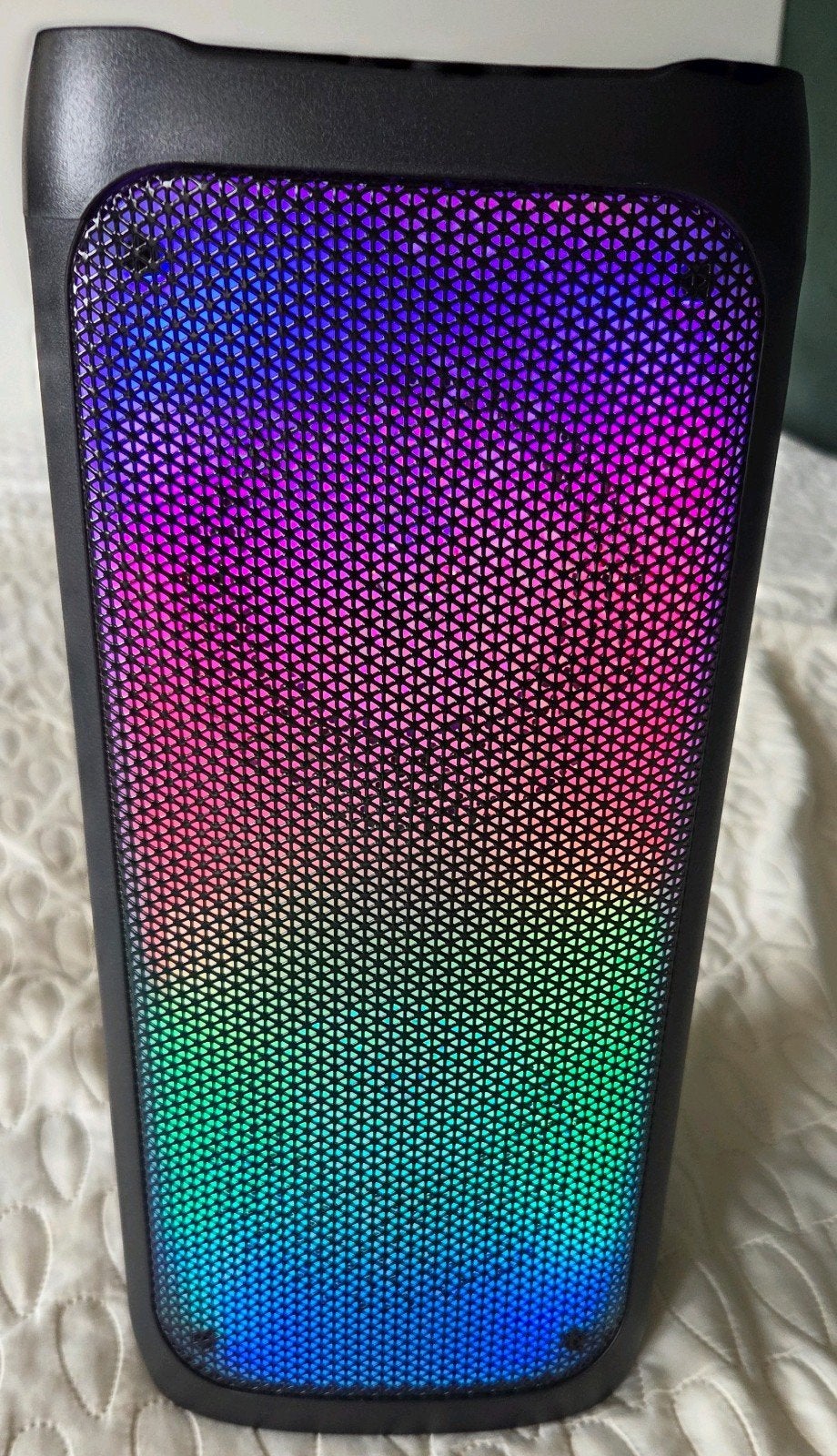 Sologic Party Speaker met LED-verlichting en Bluetooth, Overige merken, Gebruikt, Party speaker, Ophalen of Verzenden