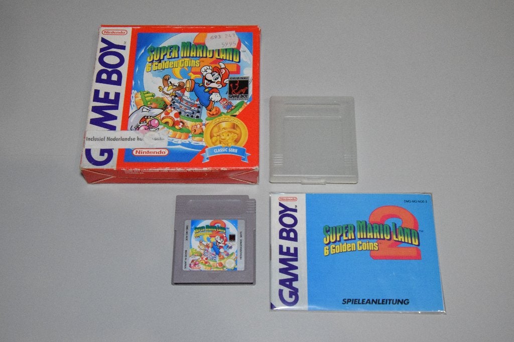 Nintendo Gameboy : Super Mario Land 2 - 6 Golden Coins (CIB), Spelcomputers en Games, Gebruikt, 1 speler, Ophalen of Verzenden