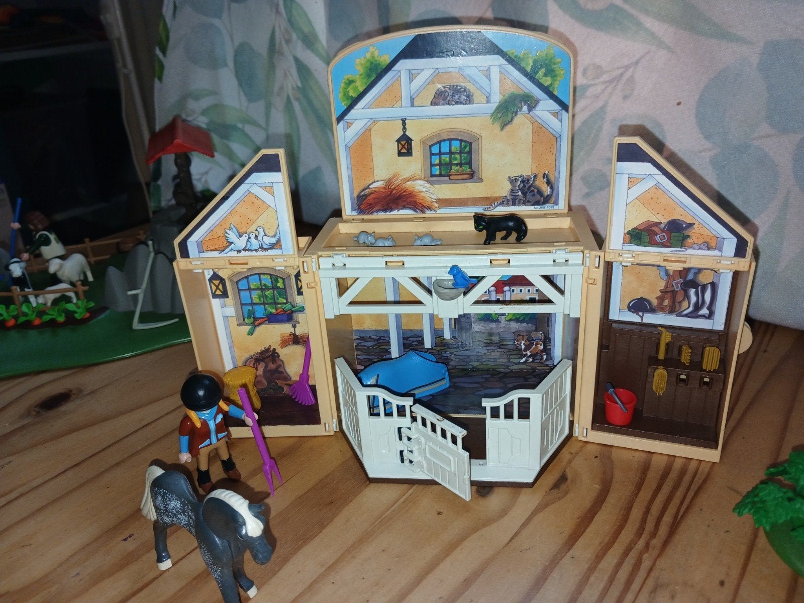 Playmobil Paardenstal Draagbaar Speelhuisje met Accessoires, Ophalen of Verzenden