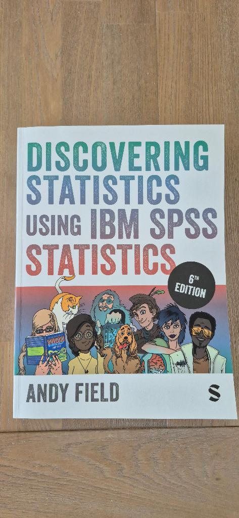 IBM SPSS statistics boek van Andy Field, 6e editie, Ophalen of Verzenden, Andy Field, Beta, WO