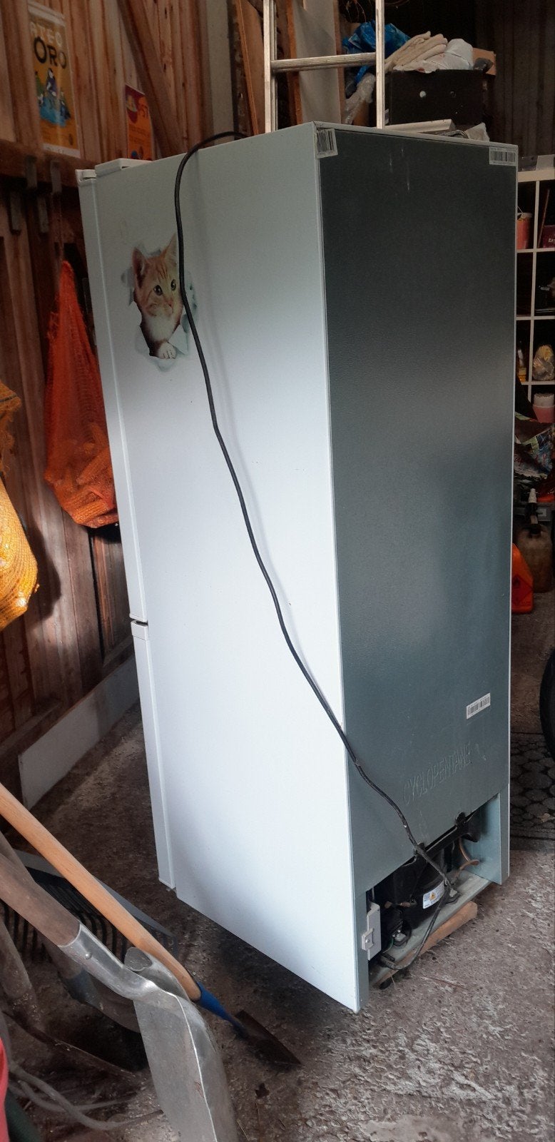 koelkast, vrieskast, Ophalen, 120 tot 140 cm, Met aparte vriezer, Minder dan 75 liter
