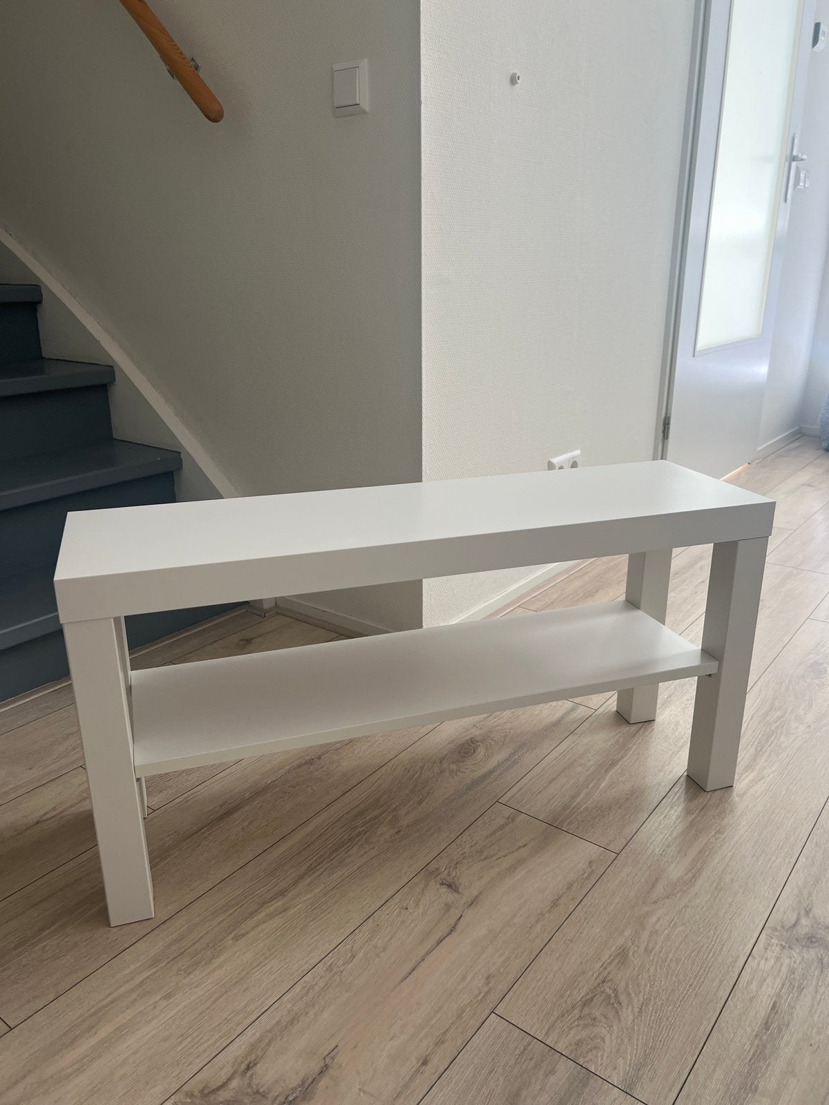 Bankje, Huis en Inrichting, Tafels | Sidetables, Ophalen, 100 tot 150 cm, Zo goed als nieuw, 25 tot 50 cm