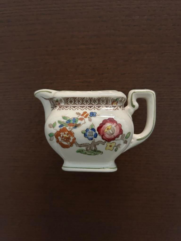 Handgeschilderd vintage Villeroy & Boch Nanking Roomstel, Antiek en Kunst, Ophalen of Verzenden